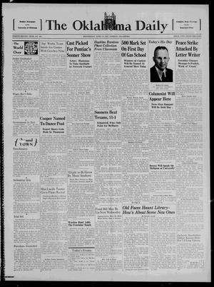 The Oklahoma Daily (Norman, Okla.), Vol. 22, No. 164, Ed. 1 Wednesday, April 21, 1937