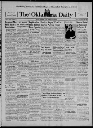 The Oklahoma Daily (Norman, Okla.), Vol. 23, No. 2, Ed. 1 Friday, September 17, 1937