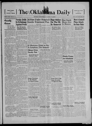 The Oklahoma Daily (Norman, Okla.), Vol. 23, No. 12, Ed. 1 Wednesday, September 29, 1937