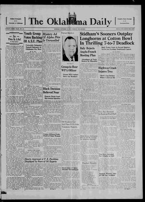 The Oklahoma Daily (Norman, Okla.), Vol. 23, No. 22, Ed. 1 Sunday, October 10, 1937