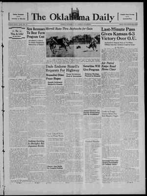 The Oklahoma Daily (Norman, Okla.), Vol. 23, No. 34, Ed. 1 Sunday, October 24, 1937