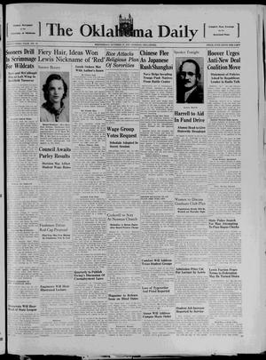 The Oklahoma Daily (Norman, Okla.), Vol. 23, No. 36, Ed. 1 Wednesday, October 27, 1937