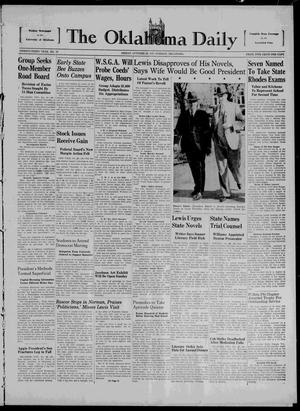 The Oklahoma Daily (Norman, Okla.), Vol. 23, No. 38, Ed. 1 Friday, October 29, 1937