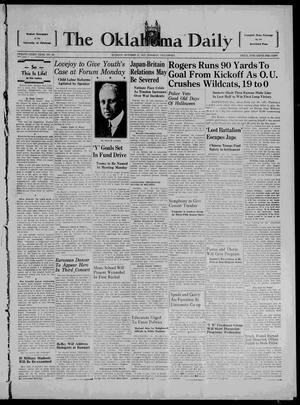 The Oklahoma Daily (Norman, Okla.), Vol. 23, No. 40, Ed. 1 Sunday, October 31, 1937