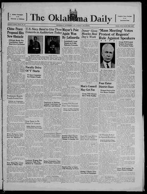 The Oklahoma Daily (Norman, Okla.), Vol. 23, No. 42, Ed. 1 Wednesday, November 3, 1937