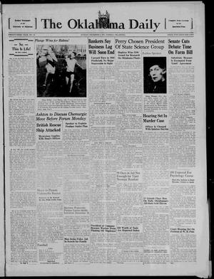 The Oklahoma Daily (Norman, Okla.), Vol. 23, No. 65, Ed. 1 Sunday, December 5, 1937