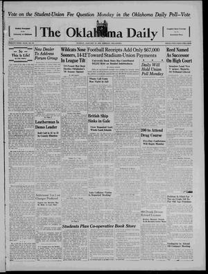 The Oklahoma Daily (Norman, Okla.), Vol. 23, No. 90, Ed. 1 Sunday, January 16, 1938