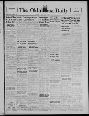 The Oklahoma Daily (Norman, Okla.), Vol. 23, No. 150, Ed. 1 Thursday, March 17, 1938