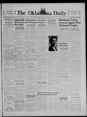 The Oklahoma Daily (Norman, Okla.), Vol. 23, No. 159, Ed. 1 Sunday, March 27, 1938