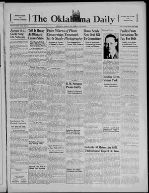 The Oklahoma Daily (Norman, Okla.), Vol. 23, No. 170, Ed. 1 Saturday, April 9, 1938