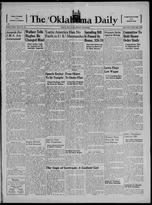 The Oklahoma Daily (Norman, Okla.), Vol. 23, No. 194, Ed. 1 Friday, May 13, 1938