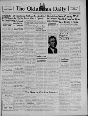 The Oklahoma Daily (Norman, Okla.), Vol. 23, No. 201, Ed. 1 Saturday, May 21, 1938