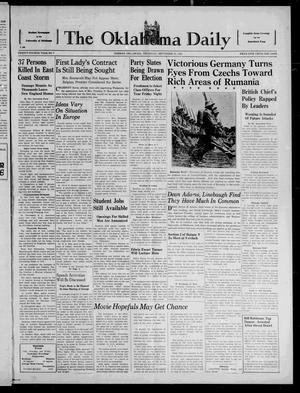 The Oklahoma Daily (Norman, Okla.), Vol. 24, No. 7, Ed. 1 Thursday, September 22, 1938