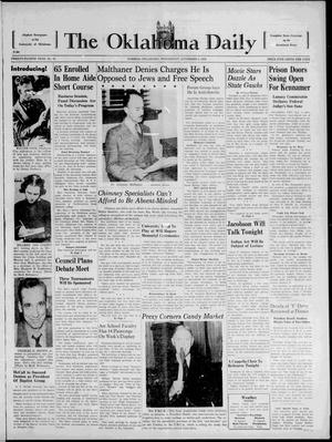 The Oklahoma Daily (Norman, Okla.), Vol. 24, No. 41, Ed. 1 Wednesday, November 2, 1938