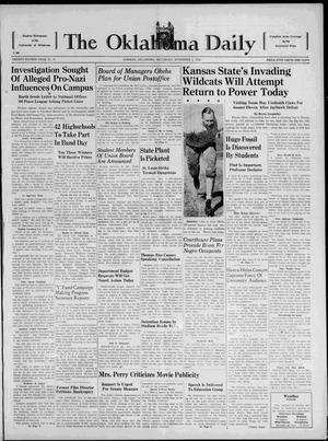 The Oklahoma Daily (Norman, Okla.), Vol. 24, No. 47, Ed. 1 Saturday, November 5, 1938