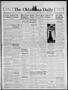 Newspaper: The Oklahoma Daily (Norman, Okla.), Vol. 24, No. 50, Ed. 1 Friday, No…