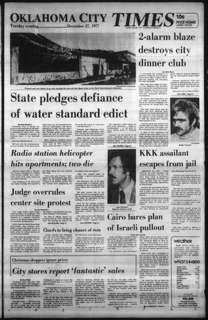 Oklahoma City Times (Oklahoma City, Okla.), Vol. 88, No. 265, Ed. 1 Tuesday, December 27, 1977
