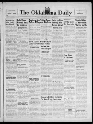 The Oklahoma Daily (Norman, Okla.), Vol. 24, No. 105, Ed. 1 Wednesday, February 8, 1939