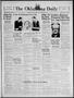 Newspaper: The Oklahoma Daily (Norman, Okla.), Vol. 24, No. 117, Ed. 1 Wednesday…