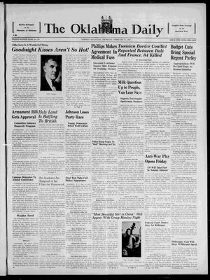 The Oklahoma Daily (Norman, Okla.), Vol. 24, No. 118, Ed. 1 Thursday, February 23, 1939