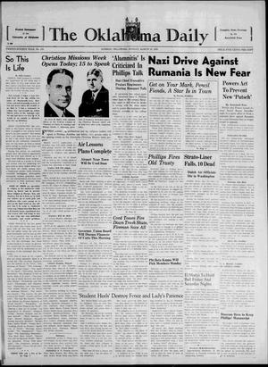 The Oklahoma Daily (Norman, Okla.), Vol. 24, No. 139, Ed. 1 Sunday, March 19, 1939