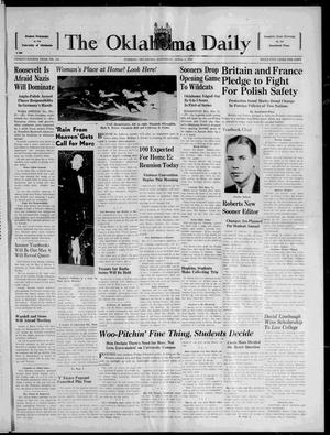 The Oklahoma Daily (Norman, Okla.), Vol. 24, No. 150, Ed. 1 Saturday, April 1, 1939