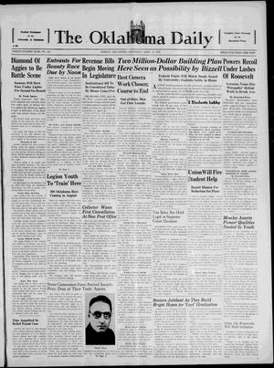 The Oklahoma Daily (Norman, Okla.), Vol. 24, No. 157, Ed. 1 Saturday, April 15, 1939