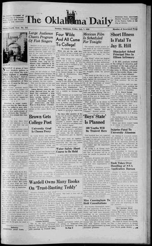 The Oklahoma Daily (Norman, Okla.), Vol. 24, No. 212, Ed. 1 Friday, July 7, 1939