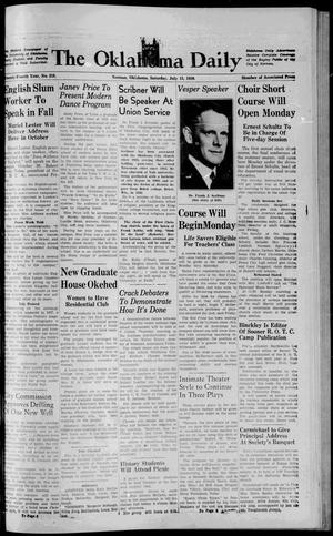 The Oklahoma Daily (Norman, Okla.), Vol. 24, No. 218, Ed. 1 Saturday, July 15, 1939