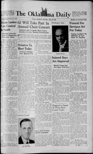 The Oklahoma Daily (Norman, Okla.), Vol. 24, No. 221, Ed. 1 Thursday, July 20, 1939
