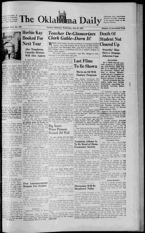 The Oklahoma Daily (Norman, Okla.), Vol. 24, No. 225, Ed. 1 Wednesday, July 26, 1939
