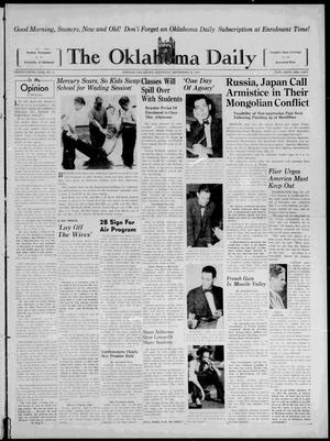 The Oklahoma Daily (Norman, Okla.), Vol. 25, No. 3, Ed. 1 Saturday, September 16, 1939
