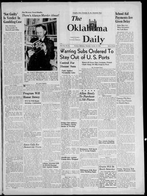 The Oklahoma Daily (Norman, Okla.), Vol. 25, No. 31, Ed. 1 Thursday, October 19, 1939