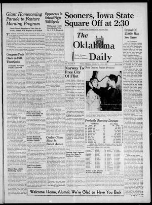 The Oklahoma Daily (Norman, Okla.), Vol. 25, No. 46, Ed. 1 Saturday, November 4, 1939