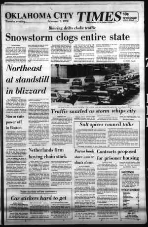 Oklahoma City Times (Oklahoma City, Okla.), Vol. 88, No. 301, Ed. 1 Tuesday, February 7, 1978