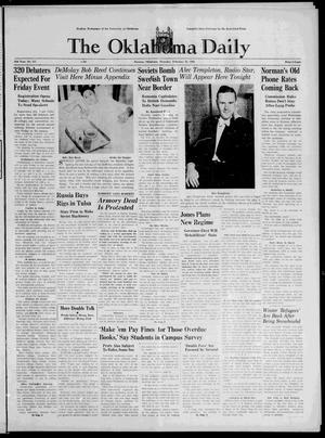 The Oklahoma Daily (Norman, Okla.), Vol. 25, No. 117, Ed. 1 Thursday, February 22, 1940