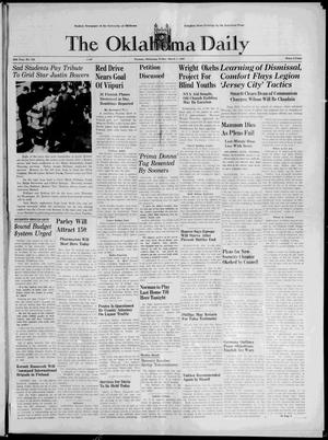 The Oklahoma Daily (Norman, Okla.), Vol. 25, No. 124, Ed. 1 Friday, March 1, 1940