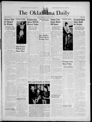 The Oklahoma Daily (Norman, Okla.), Vol. 25, No. 129, Ed. 1 Thursday, March 7, 1940