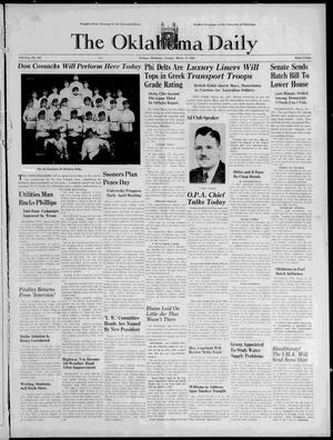 The Oklahoma Daily (Norman, Okla.), Vol. 25, No. 139, Ed. 1 Tuesday, March 19, 1940