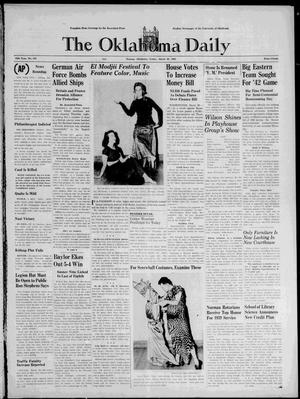 The Oklahoma Daily (Norman, Okla.), Vol. 25, No. 143, Ed. 1 Friday, March 29, 1940