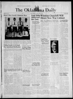 The Oklahoma Daily (Norman, Okla.), Vol. 25, No. 148, Ed. 1 Thursday, April 4, 1940