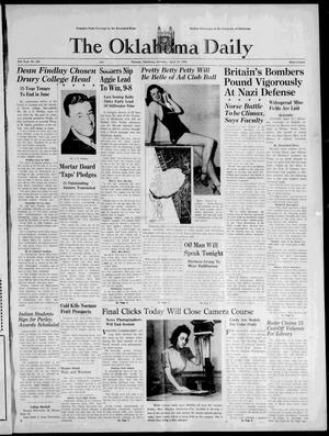 The Oklahoma Daily (Norman, Okla.), Vol. 25, No. 156, Ed. 1 Saturday, April 13, 1940