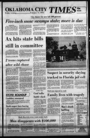 Oklahoma City Times (Oklahoma City, Okla.), Vol. 88, No. 310, Ed. 2 Friday, February 17, 1978