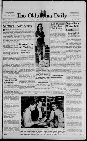 The Oklahoma Daily (Norman, Okla.), Vol. 25, No. 193, Ed. 1 Friday, June 7, 1940
