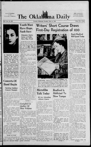 The Oklahoma Daily (Norman, Okla.), Vol. 25, No. 200, Ed. 1 Tuesday, June 18, 1940