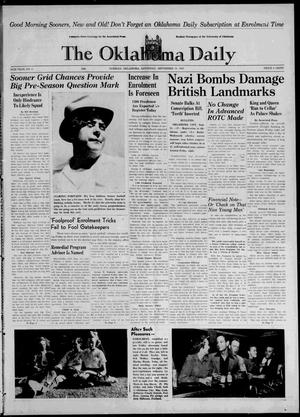The Oklahoma Daily (Norman, Okla.), Vol. 26, Ed. 1 Saturday, September 14, 1940