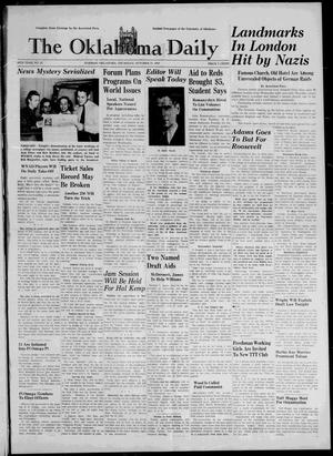 The Oklahoma Daily (Norman, Okla.), Vol. 26, Ed. 1 Thursday, October 10, 1940
