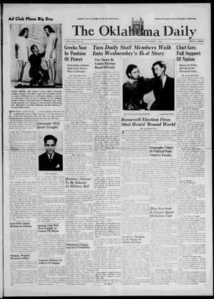 The Oklahoma Daily (Norman, Okla.), Vol. 26, Ed. 1 Thursday, November 7, 1940