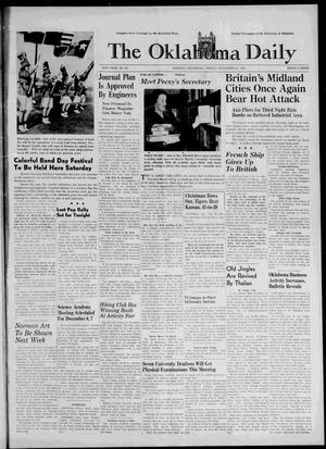 The Oklahoma Daily (Norman, Okla.), Vol. 26, Ed. 1 Friday, November 22, 1940