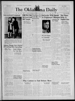 The Oklahoma Daily (Norman, Okla.), Vol. 26, Ed. 1 Saturday, March 15, 1941